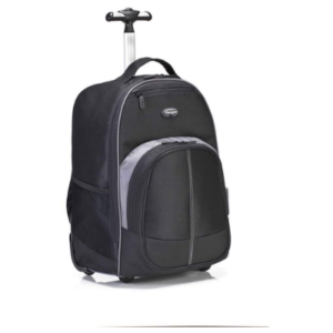 front view targus rolling backpack