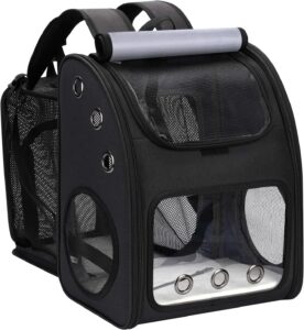 front view Covono pet carrier
