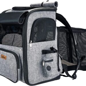 front view IDEE Expandable Pet Carrier backpack