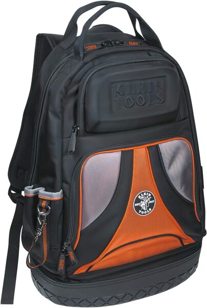 front view klein tool bag backpack