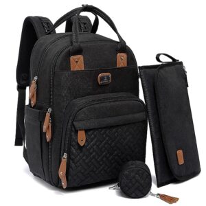 front view Dikaslon Diaper Bag Backpack