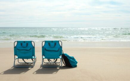 Beach chair backpack